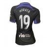 Atletico Madrid Alvaro Morata #19 Bortedrakt Kvinner 2022-23 Kortermet